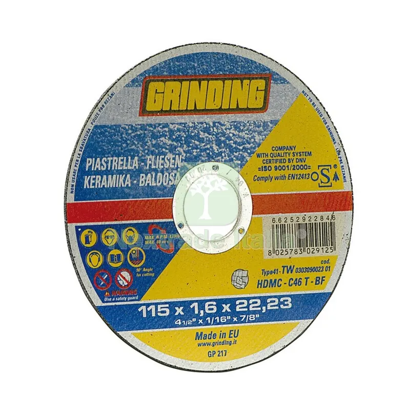 25PZ GRINDING DISCO P/CERAMICA PIANO 230X1,9 HDMC — Punte, frese e dischi — rif. FERX.505876 25PZ GRINDING DISCO P/CERAMICA PIANO 230X1,9 HDMC — Punte, frese e dischi — rif. FERX.505876