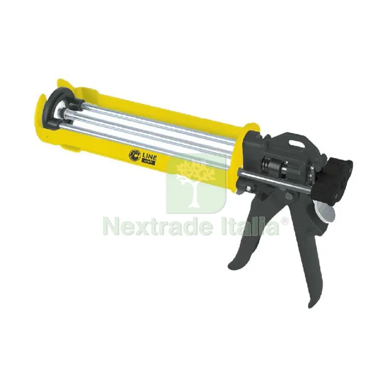 C SPRUZZATORE ALU PROF P/CARTUCCE RESINA BICOM 380ML — Spatole e attrezzi per stesura — rif. FERX.505934