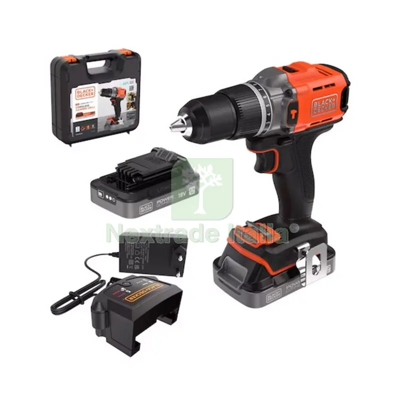 TRAPANO B+D 18VP BCD383D2XK 2 BATTERIE — Trapani e avvitatori — rif. FERX.506018 TRAPANO B+D 18VP BCD383D2XK 2 BATTERIE — Trapani e avvitatori — rif. FERX.506018