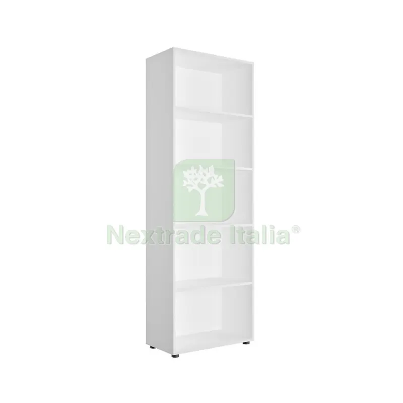 Libreria 4 Ripiani CM. 69X35X200 H Bianca — Arredo — rif. FERX.506056 Libreria 4 Ripiani CM. 69X35X200 H Bianca — Arredo — rif. FERX.506056