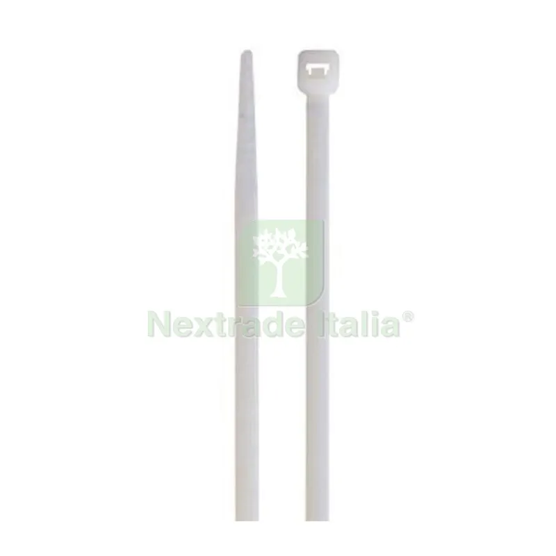 C FASCETTA NYLON PA66 4,8X450MM NATURALE 100 PZ — Fascette — rif. FERX.506183