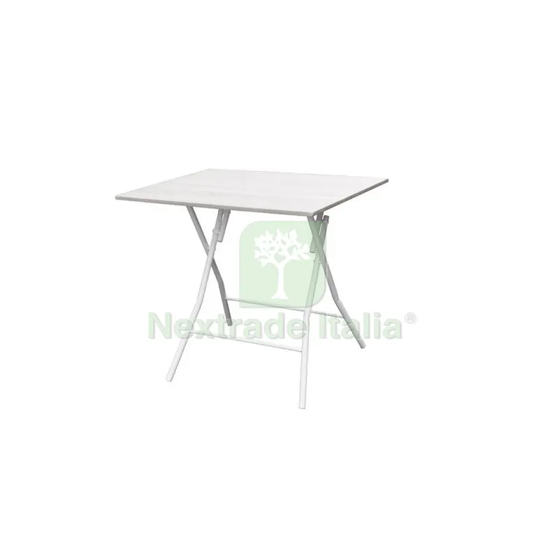 Tavolo Pieghevole Bingo CM 60X80 Frassino Bianco — Arredo — rif. FERX.506222 Tavolo Pieghevole Bingo CM 60X80 Frassino Bianco — Arredo — rif. FERX.506222