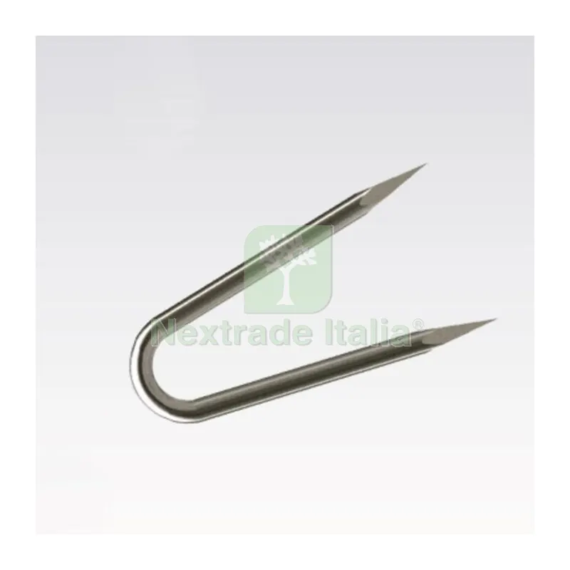 6SCATOLE C Chiodi Cambrette Doppia Punta a U BL.100G 13X20 — Chiodi e graffe — rif. FERX.506331 6SCATOLE C Chiodi Cambrette Doppia Punta a U BL.100G 13X20 — Chiodi e graffe — rif. FERX.506331