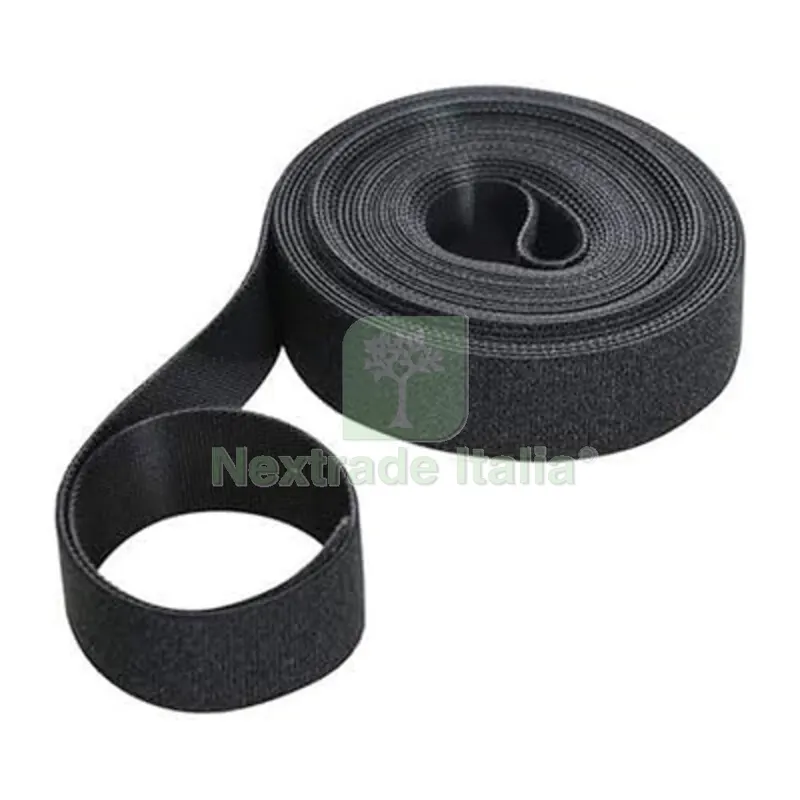 C NASTRO VELCROSOSO STRAPPO CM 1X6.5MT NERO — Adesivi e sigillanti — rif. FERX.506585