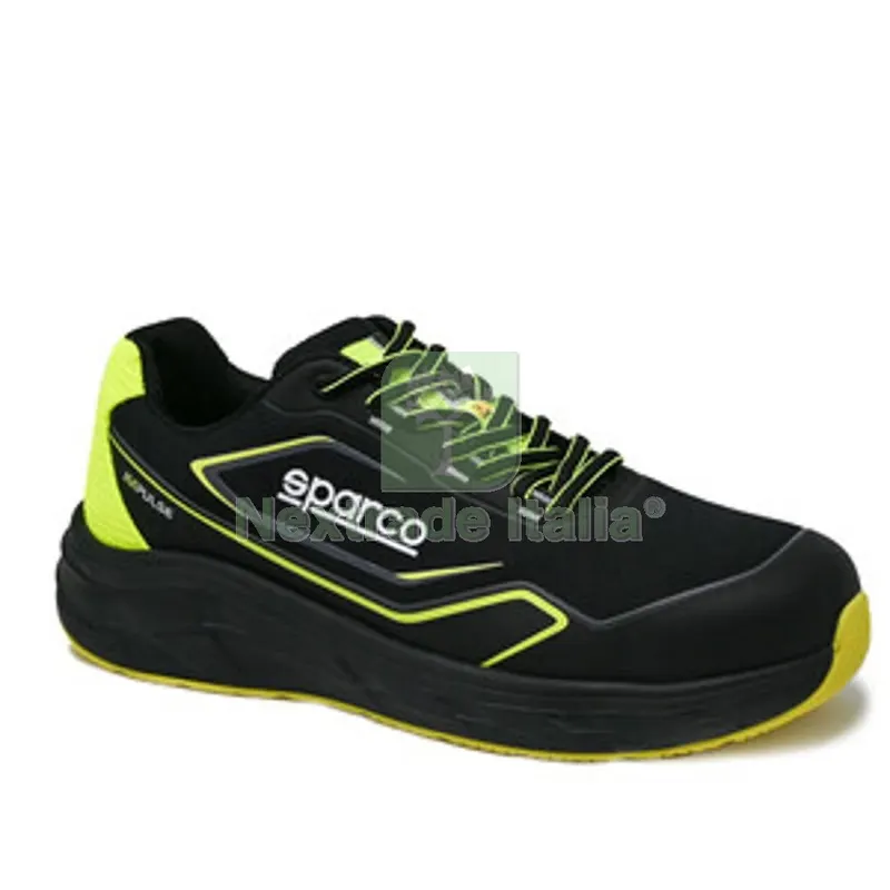 SPARCO SCARPE IMPULSE LUTON GIALLO-NERO S1P TG 42 — Calzature antinfortunistiche — rif. FERX.506613