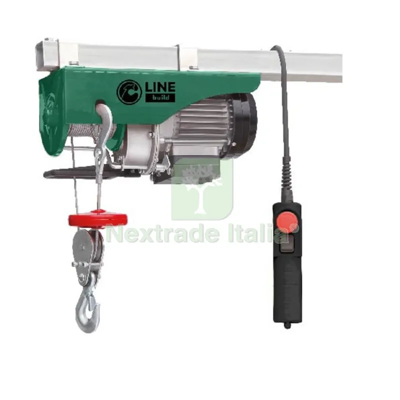 C PARANCO A FUNE ELETTRICO 450W 100/200KG 12M — Utensili muratura — rif. FERX.506630 C PARANCO A FUNE ELETTRICO 450W 100/200KG 12M — Utensili muratura — rif. FERX.506630