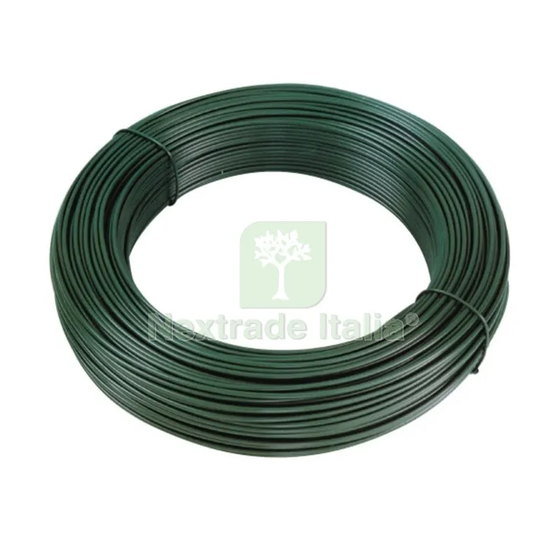 C FILO PLASTIFICATO TENSIONE 2.4/3.3MM 100MT VERDE — Attrezzi da giardino — rif. FERX.506672