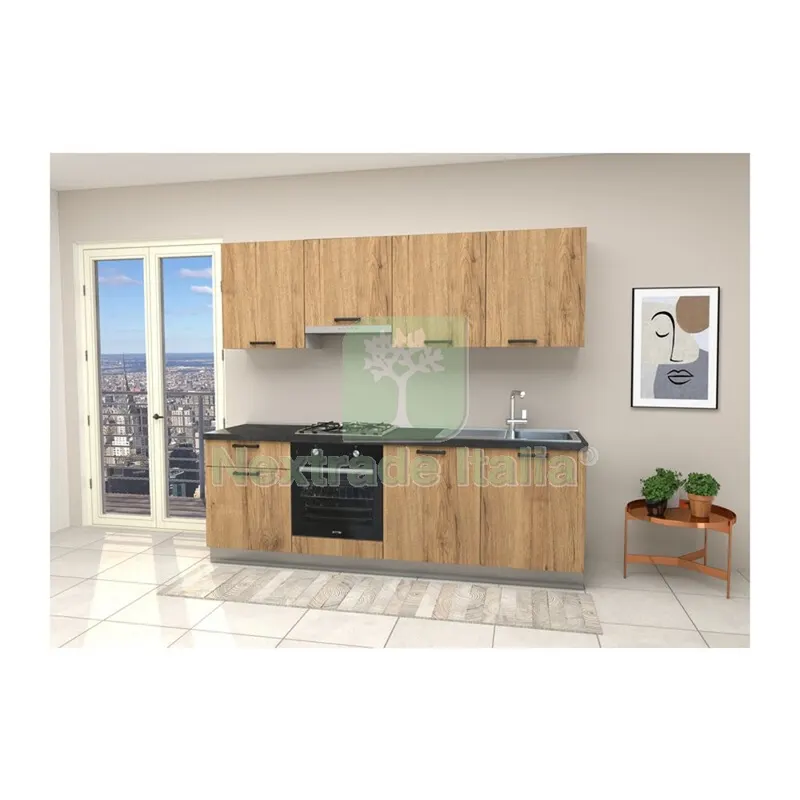 Cucina Gourmet 240 Rovere TOP Antrac NON Forato — Arredo — rif. FERX.506688 Cucina Gourmet 240 Rovere TOP Antrac NON Forato — Arredo — rif. FERX.506688