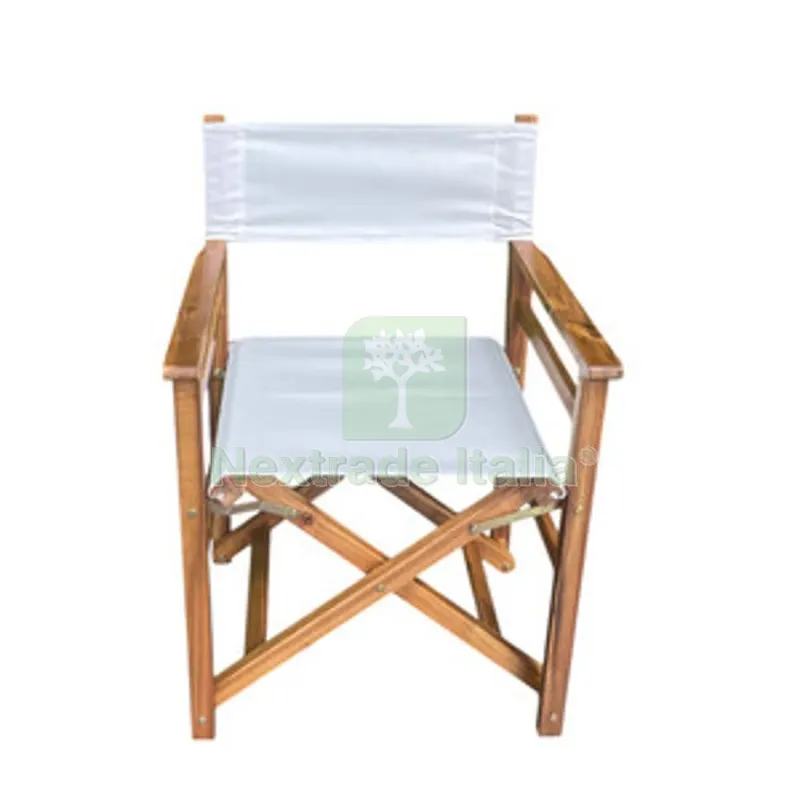 2PZ C Sedia Regista Legno Bianco — Arredo — rif. FERX.506697