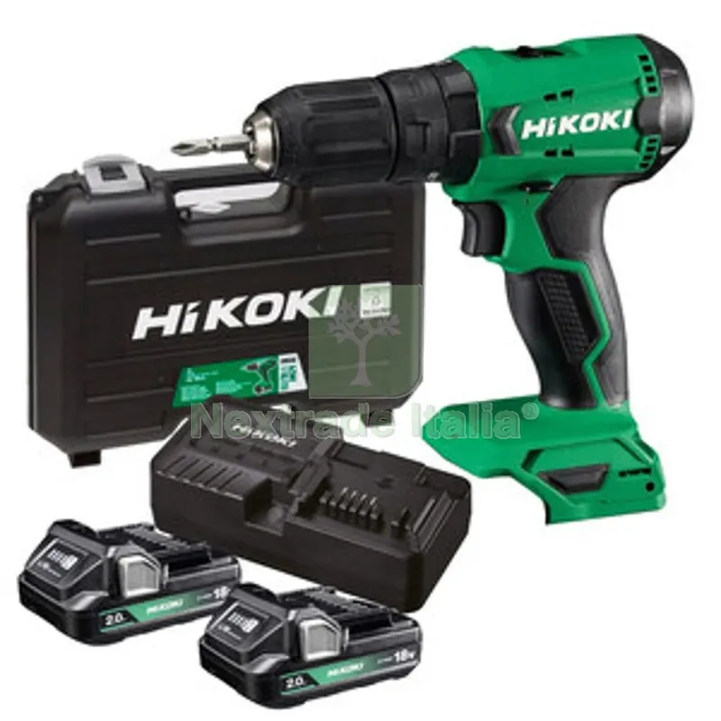Hikoki Trapano Avvitatore DV18DA 18V C/Perc — Trapani e avvitatori — rif. FERX.506750 Hikoki Trapano Avvitatore DV18DA 18V C/Perc — Trapani e avvitatori — rif. FERX.506750