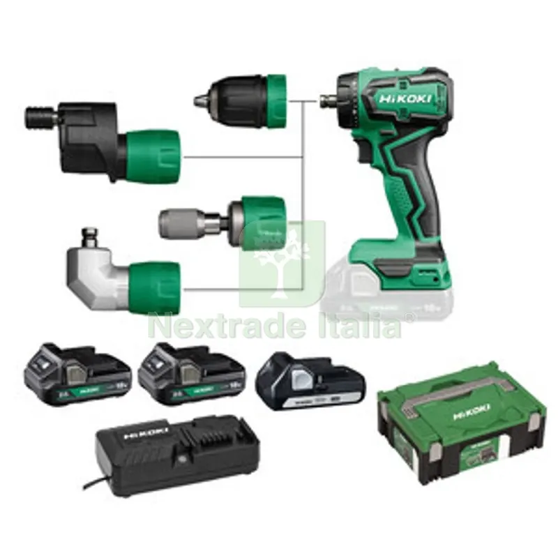 Hikoki Trapano Avvitatore DS18DDQ 18V Brushless — Trapani e avvitatori — rif. FERX.506752 Hikoki Trapano Avvitatore DS18DDQ 18V Brushless — Trapani e avvitatori — rif. FERX.506752