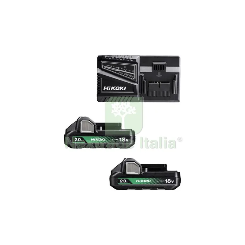 Hikoki Pack Batteria UC18YFSLWFZ 18V 2X2AH+CARIC — Accessori bagno — rif. FERX.506775 Hikoki Pack Batteria UC18YFSLWFZ 18V 2X2AH+CARIC — Accessori bagno — rif. FERX.506775
