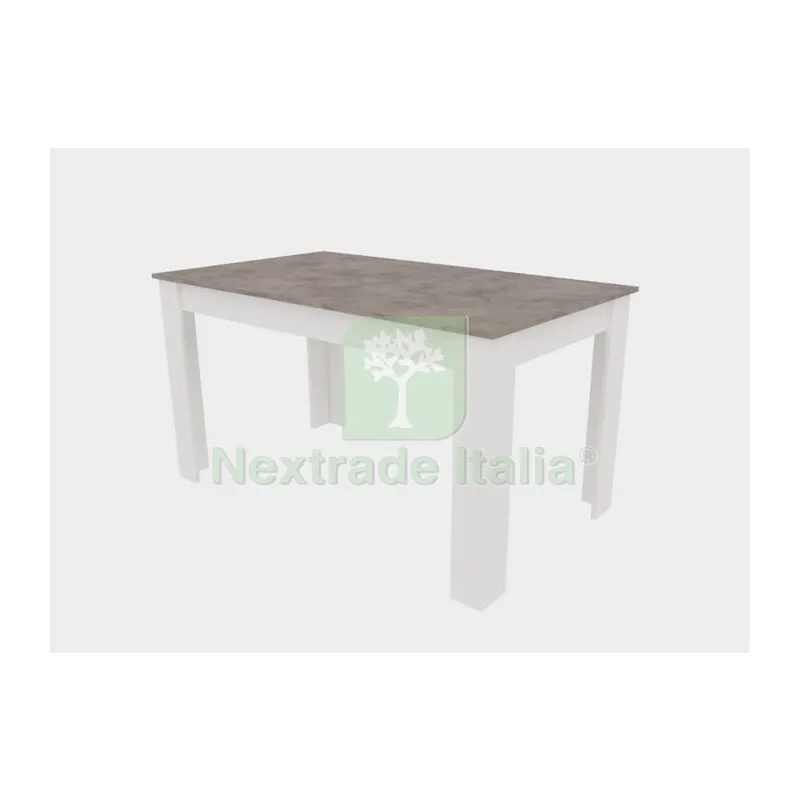 Tavolo Allungabile CM 80X110/150XH.75 CEM./BIANCO — Arredo — rif. FERX.506816 Tavolo Allungabile CM 80X110/150XH.75 CEM./BIANCO — Arredo — rif. FERX.506816