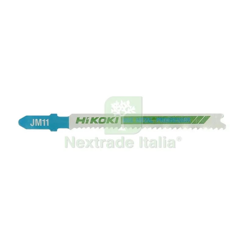 Hikoki 5 Lame Seghetto ALT Metallo JM11/T118B — Misurazione e taglio manuale — rif. FERX.506923 Hikoki 5 Lame Seghetto ALT Metallo JM11/T118B — Misurazione e taglio manuale — rif. FERX.506923