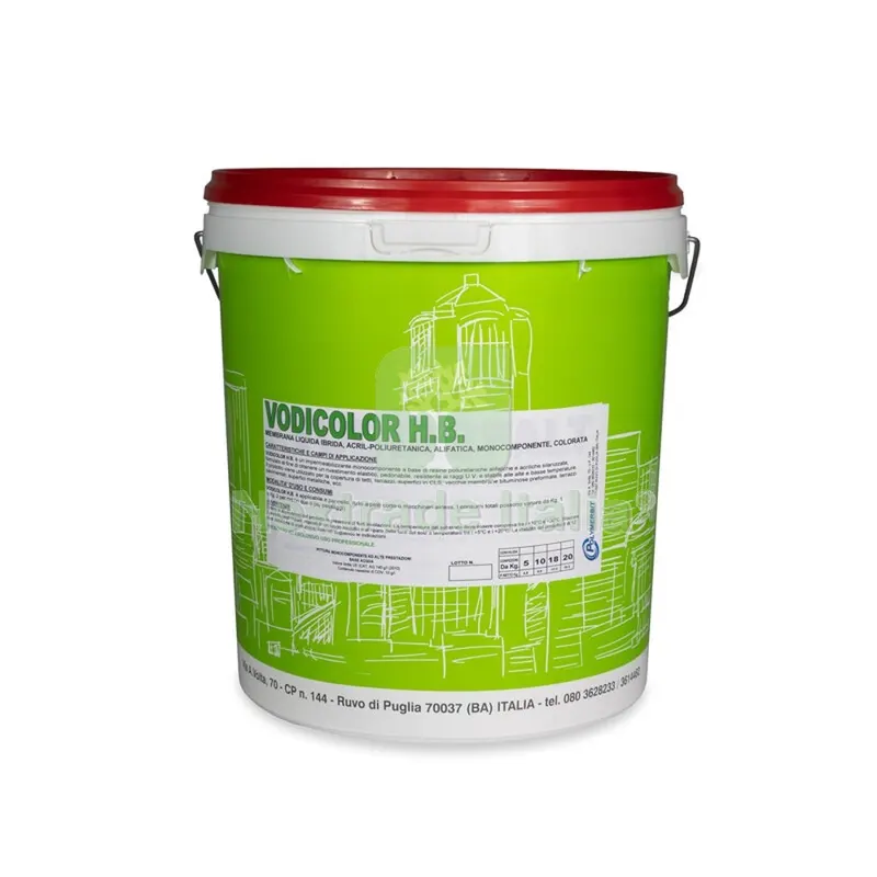 GUAINA LIQUIDA ACRIL-POLIURETANICA ROSSO 20 KG — Impermeabilizzanti e idrofughi — rif. FERX.506935 GUAINA LIQUIDA ACRIL-POLIURETANICA ROSSO 20 KG — Impermeabilizzanti e idrofughi — rif. FERX.506935
