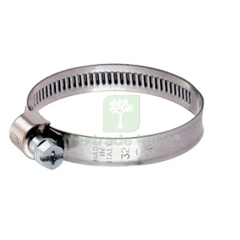 100PZ C FASCETTA STRINGITUBO SS201 MM9 W2 20-32 MM — Tubi e raccordi — rif. FERX.507069