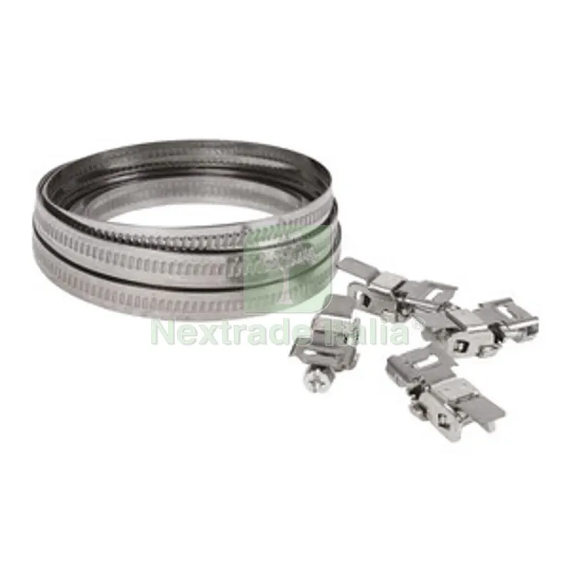 50PZ C MORSETTI P/FASCETTE STRINGITUBO SS430 — Fascette e collari — rif. FERX.507140 50PZ C MORSETTI P/FASCETTE STRINGITUBO SS430 — Fascette e collari — rif. FERX.507140