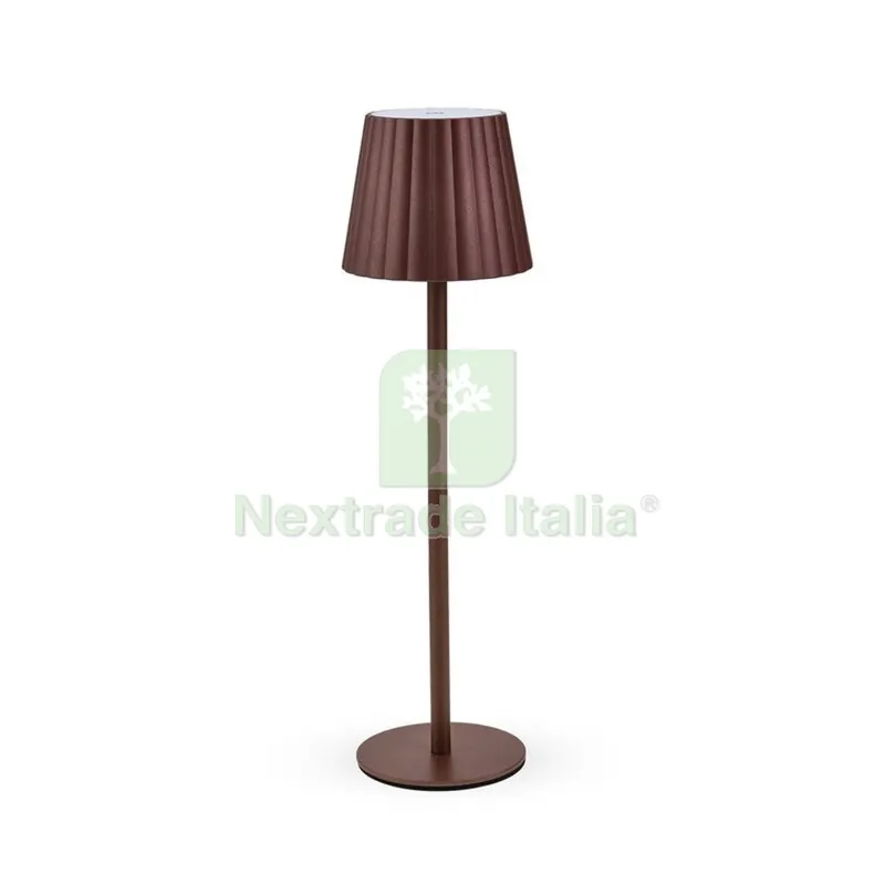 12PZ Lampada LED Ricaricabile da Tavolo Aurora Ruggine — Illuminazione — rif. FERX.507195 12PZ Lampada LED Ricaricabile da Tavolo Aurora Ruggine — Illuminazione — rif. FERX.507195