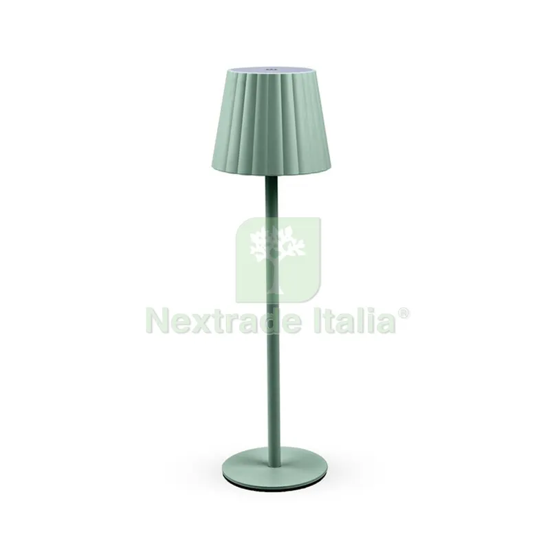 12PZ Lampada LED Ricaricabile da Tavolo Aurora Verde — Illuminazione — rif. FERX.507196 12PZ Lampada LED Ricaricabile da Tavolo Aurora Verde — Illuminazione — rif. FERX.507196