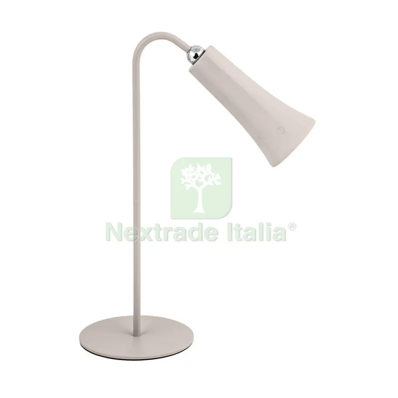 12PZ LAMPADA LED RICARICABILE DA TAVOLO ALICE BEIGE — Illuminazione — rif. FERX.507211