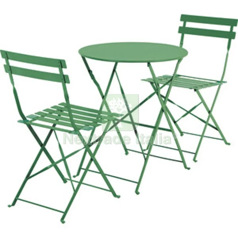 C Set Bistrot Marsiglia Tavolo e 2 Sedie Verde — Cornici e portafoto — rif. FERX.507261