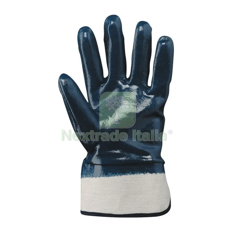 12PAIA GUANTI PALMO E DORSO RICOPERTO IN NITRILE BLU — Guanti da lavoro — rif. FERX.507289 12PAIA GUANTI PALMO E DORSO RICOPERTO IN NITRILE BLU — Guanti da lavoro — rif. FERX.507289