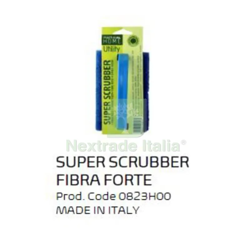 12PZ Spazzola Abrasiva Super Scrubber Fibra Forte — Tempo libero outdoor — rif. FERX.507295 12PZ Spazzola Abrasiva Super Scrubber Fibra Forte — Tempo libero outdoor — rif. FERX.507295