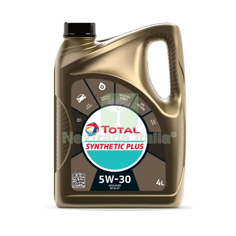 3PZ Olio Lubrificante Total Synthetic Plus 5W30 4 L — Lubrificanti e oli — rif. FERX.507378 3PZ Olio Lubrificante Total Synthetic Plus 5W30 4 L — Lubrificanti e oli — rif. FERX.507378