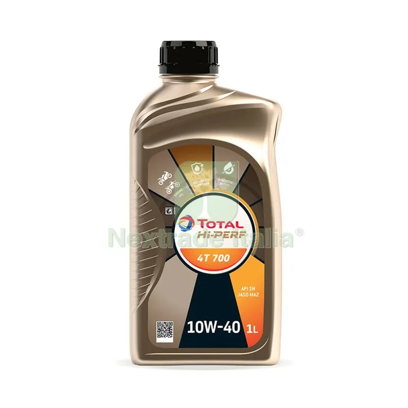 12PZ Olio Lubrificante Total HI-Perf 4T 700 10W40 1 L — Lubrificanti e oli — rif. FERX.507380 12PZ Olio Lubrificante Total HI-Perf 4T 700 10W40 1 L — Lubrificanti e oli — rif. FERX.507380