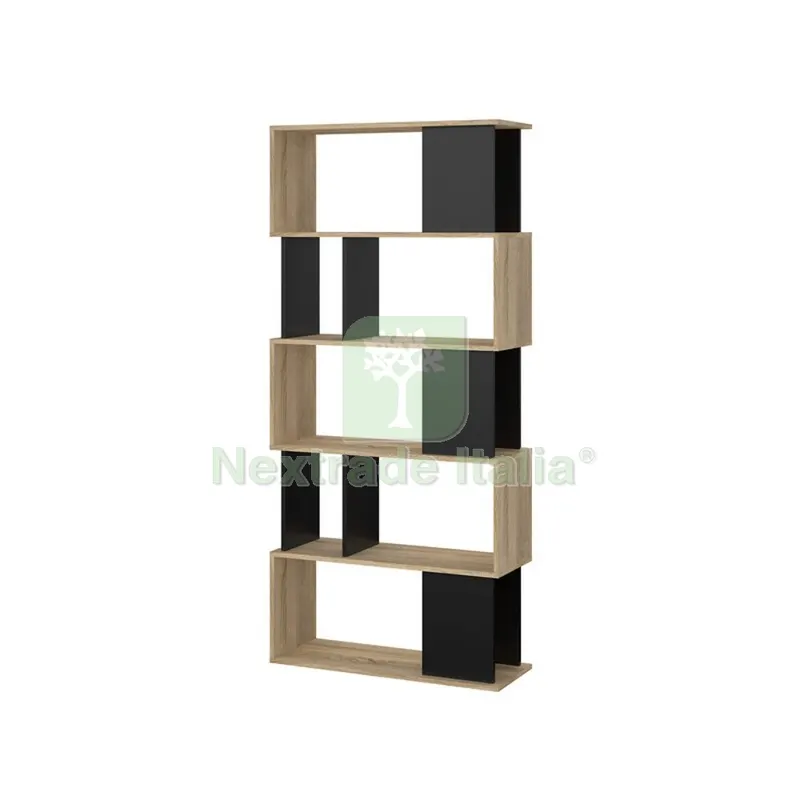 Kit Libreria Maze 80X29X173 Quercia/Nero — Arredo — rif. FERX.507427 Kit Libreria Maze 80X29X173 Quercia/Nero — Arredo — rif. FERX.507427