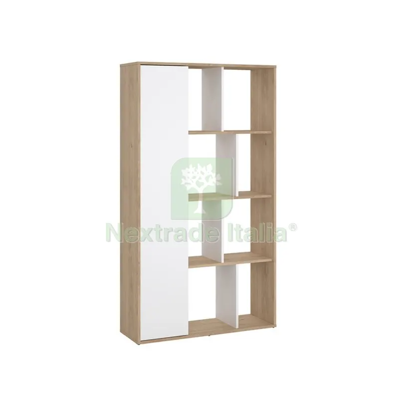 Kit Libreria Maze 89X30X157 Quercia/Bianco L. — Arredo — rif. FERX.507429