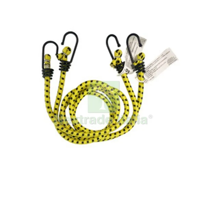 C Set 2 Funi Elastiche D.8 C/2 Ganci FE 100 Giallo — Attrezzi da giardino — rif. FERX.507442 C Set 2 Funi Elastiche D.8 C/2 Ganci FE 100 Giallo — Attrezzi da giardino — rif. FERX.507442