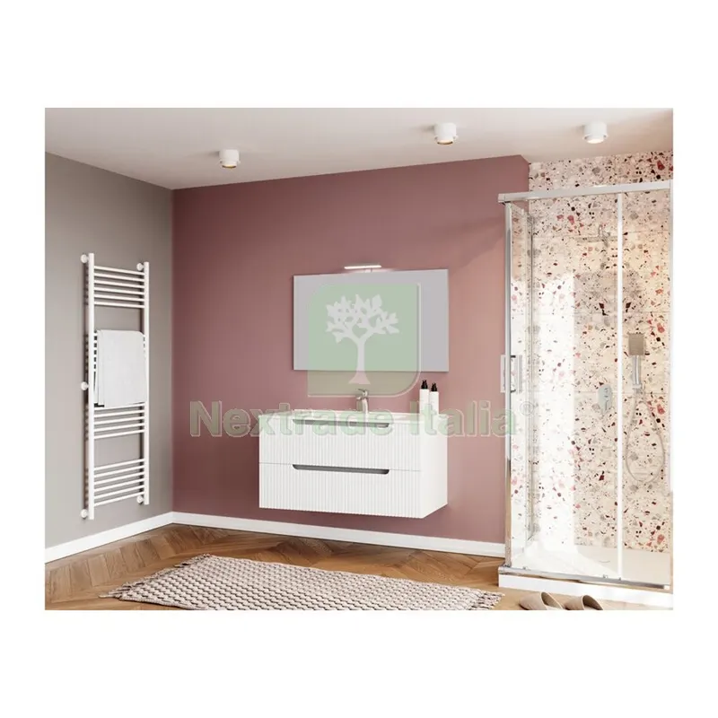 MOBILE BAGNO IBIZA 100 SOSPESO 2 CASSETTI BIANCO — Accessori bagno — rif. FERX.507460 MOBILE BAGNO IBIZA 100 SOSPESO 2 CASSETTI BIANCO — Accessori bagno — rif. FERX.507460