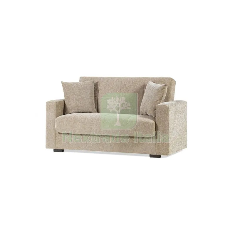 DIVANO 2 POSTI C/CASSETTONE NORA LUMOS BEIGE — Arredo — rif. FERX.507500 DIVANO 2 POSTI C/CASSETTONE NORA LUMOS BEIGE — Arredo — rif. FERX.507500