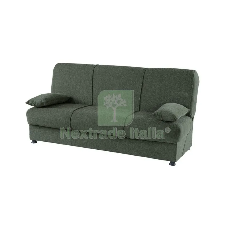 Divano Pronto Letto Cosy 3P Bacos Verde — Arredo — rif. FERX.507507