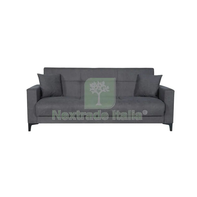 Divano Pronto Letto Bravo 3P Bacos Grigio — Arredo — rif. FERX.507512 Divano Pronto Letto Bravo 3P Bacos Grigio — Arredo — rif. FERX.507512