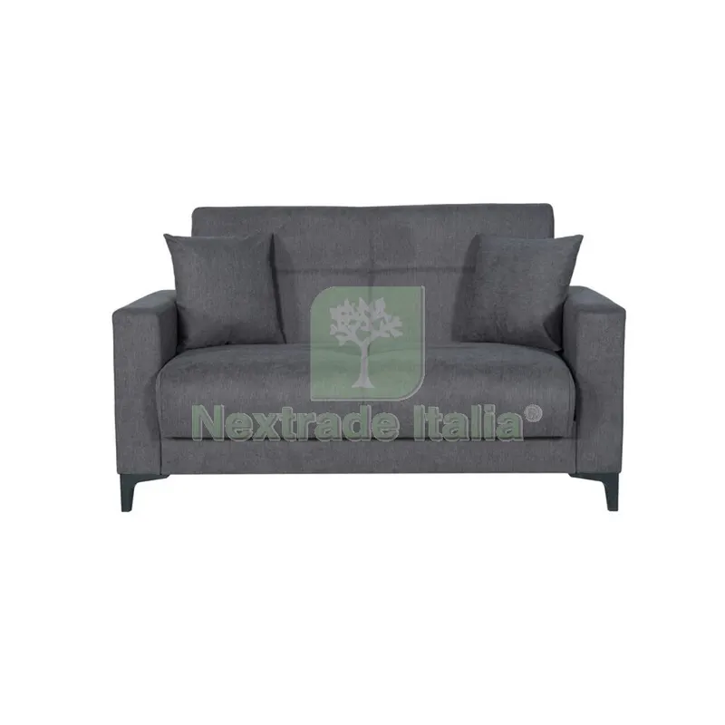 Divano 2 Posti C/Cassettone Bravo Bacos Grigio — Arredo — rif. FERX.507513