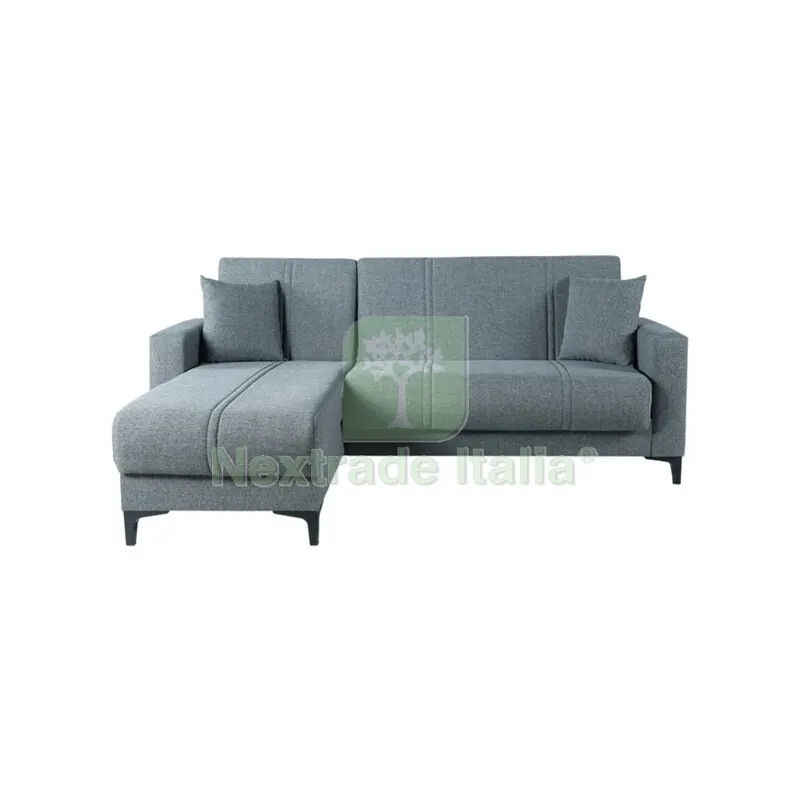 Divano Angolo Bravo Bacos Grigio — Arredo — rif. FERX.507517