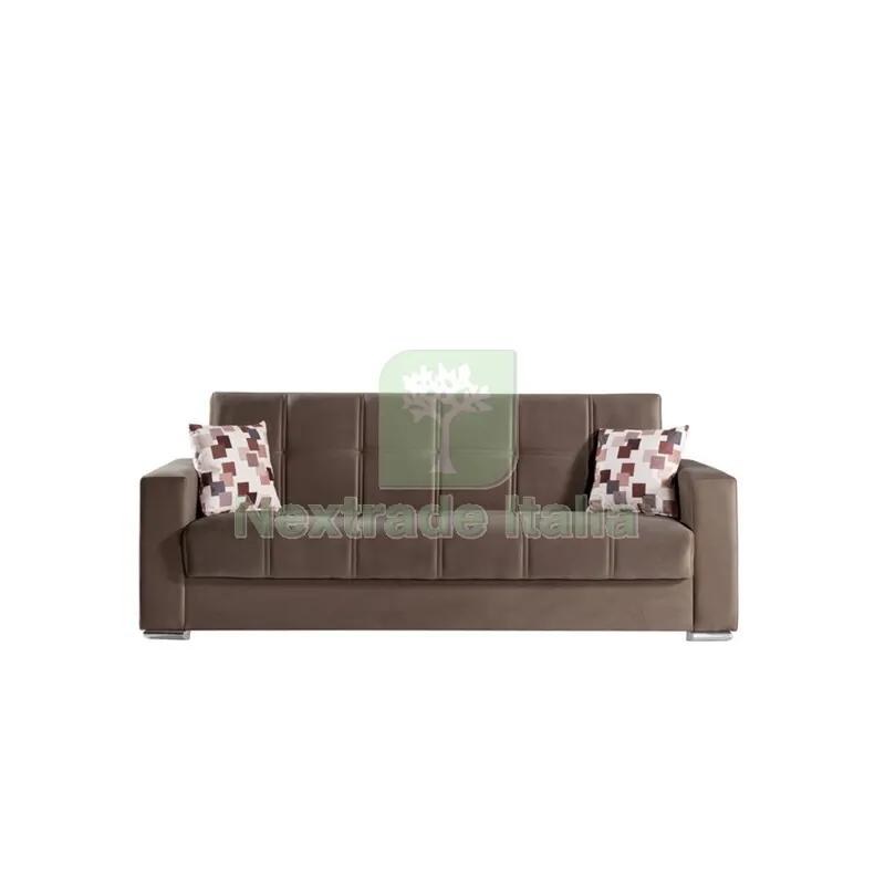 Divano Pronto Letto Alba 3P Entel Cappuccino — Arredo — rif. FERX.507520
