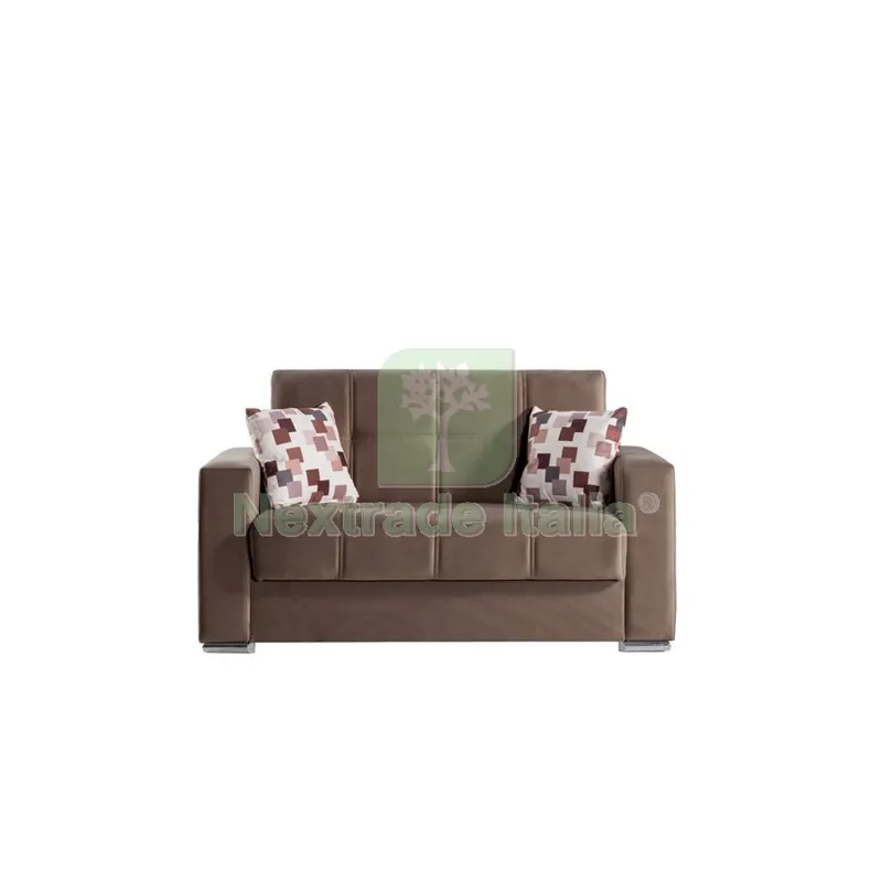 Divano 2 Posti C/Cassettone Alba Cappuccino — Arredo — rif. FERX.507521 Divano 2 Posti C/Cassettone Alba Cappuccino — Arredo — rif. FERX.507521
