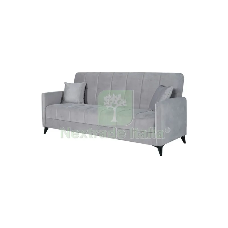 Divano Pronto Letto Santi 3P Bacos Grigio — Arredo — rif. FERX.507523 Divano Pronto Letto Santi 3P Bacos Grigio — Arredo — rif. FERX.507523