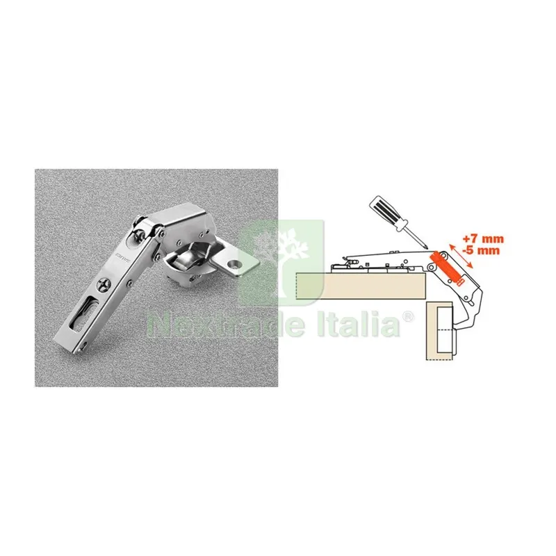 25PZ Salice Cerniera Angolari REG Angolo 65 Fori 48 — Cerniere e cardini — rif. FERX.507553 25PZ Salice Cerniera Angolari REG Angolo 65 Fori 48 — Cerniere e cardini — rif. FERX.507553