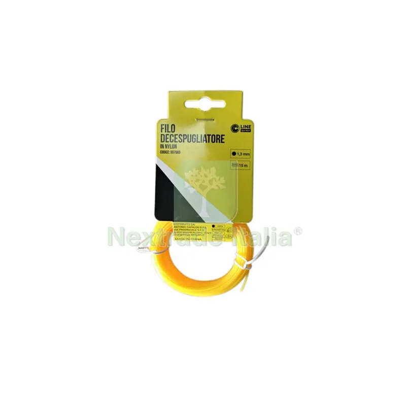 C FILO DECESPUGLIATORE TONDO YELLOW-R MM1.3X15M — Attrezzi da giardino a motore — rif. FERX.507665