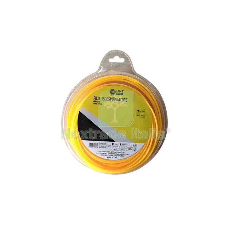 C FILO DECESPUGLIATORE TONDO YELLOW-R MM3.0X50MT — Attrezzi da giardino a motore — rif. FERX.507673