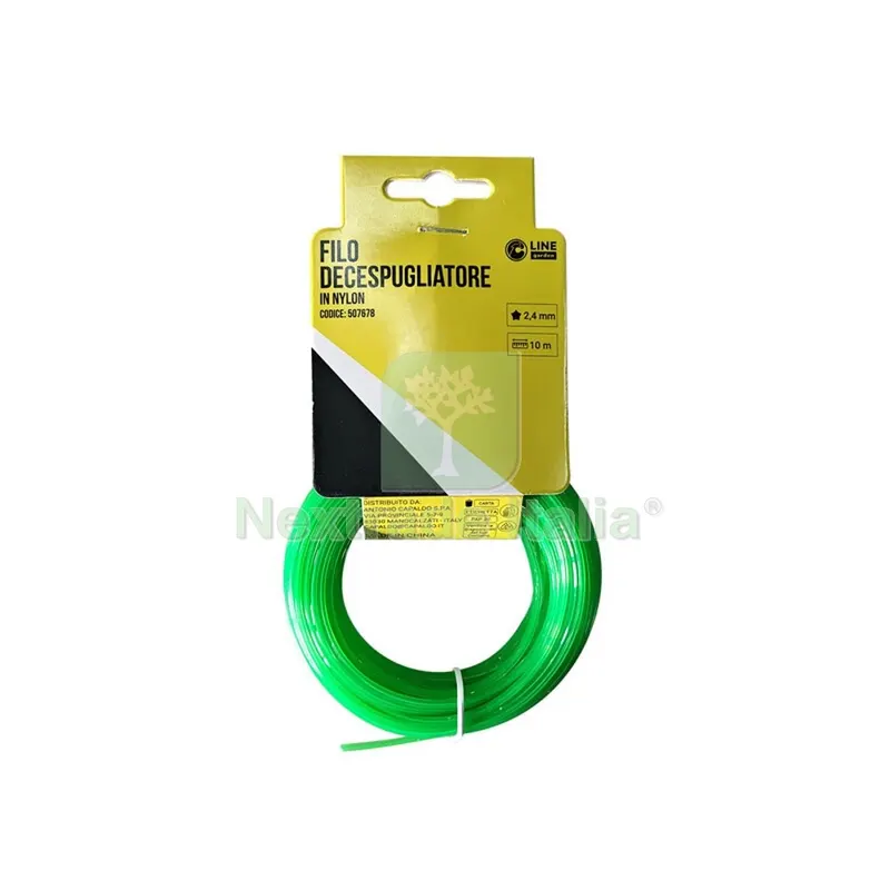 C FILO DECESPUGLIATORE STELLA GREEN-S MM2.4X10MT — Attrezzi da giardino a motore — rif. FERX.507678