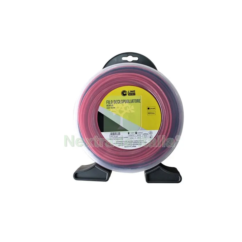 C FILO DECESPUGLIATORE QUADRO REDPLUS-S MM2.4X79MT — Attrezzi da giardino a motore — rif. FERX.507684