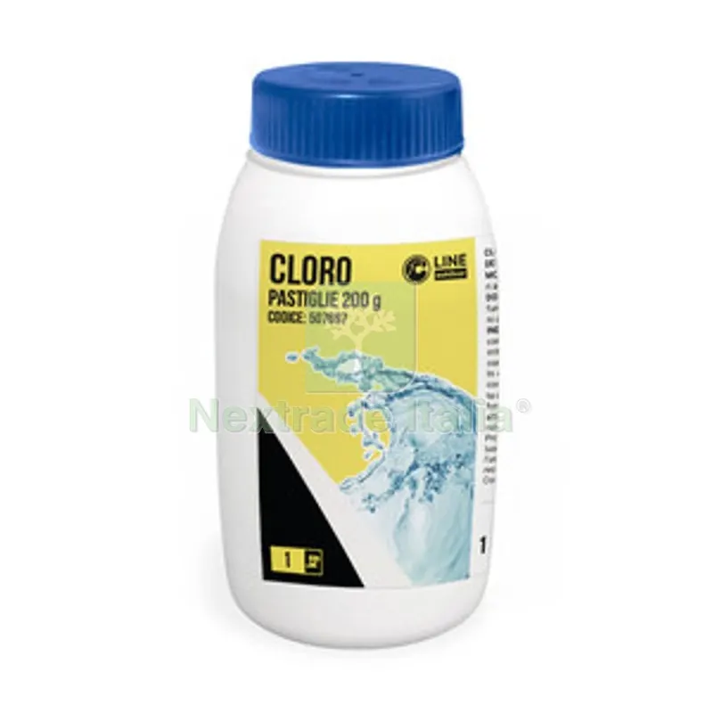 C Cloro Piscina Pastiglie 200 G CF 1 KG — Tempo libero outdoor — rif. FERX.507697