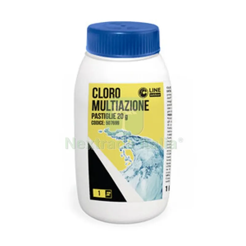 C Cloro Piscina Multiazione Pastiglie 20 G CF 1 KG — Tempo libero outdoor — rif. FERX.507699