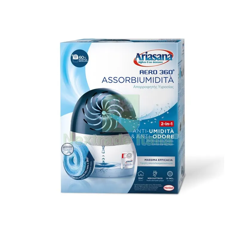 6PZ Ariasana Assorbiumidita Aero 360 + 1 RIC 450 G — Casalinghi e organizzazione — rif. FERX.507719