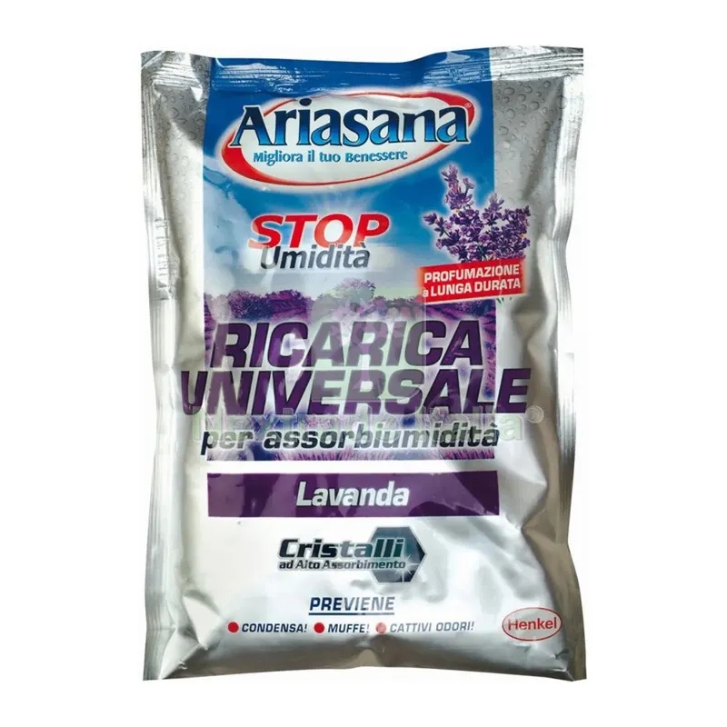 24PZ Ariasana Ricarica in Sali Lavanda 1 Busta 450 G — Casalinghi e organizzazione — rif. FERX.507720 24PZ Ariasana Ricarica in Sali Lavanda 1 Busta 450 G — Casalinghi e organizzazione — rif. FERX.507720